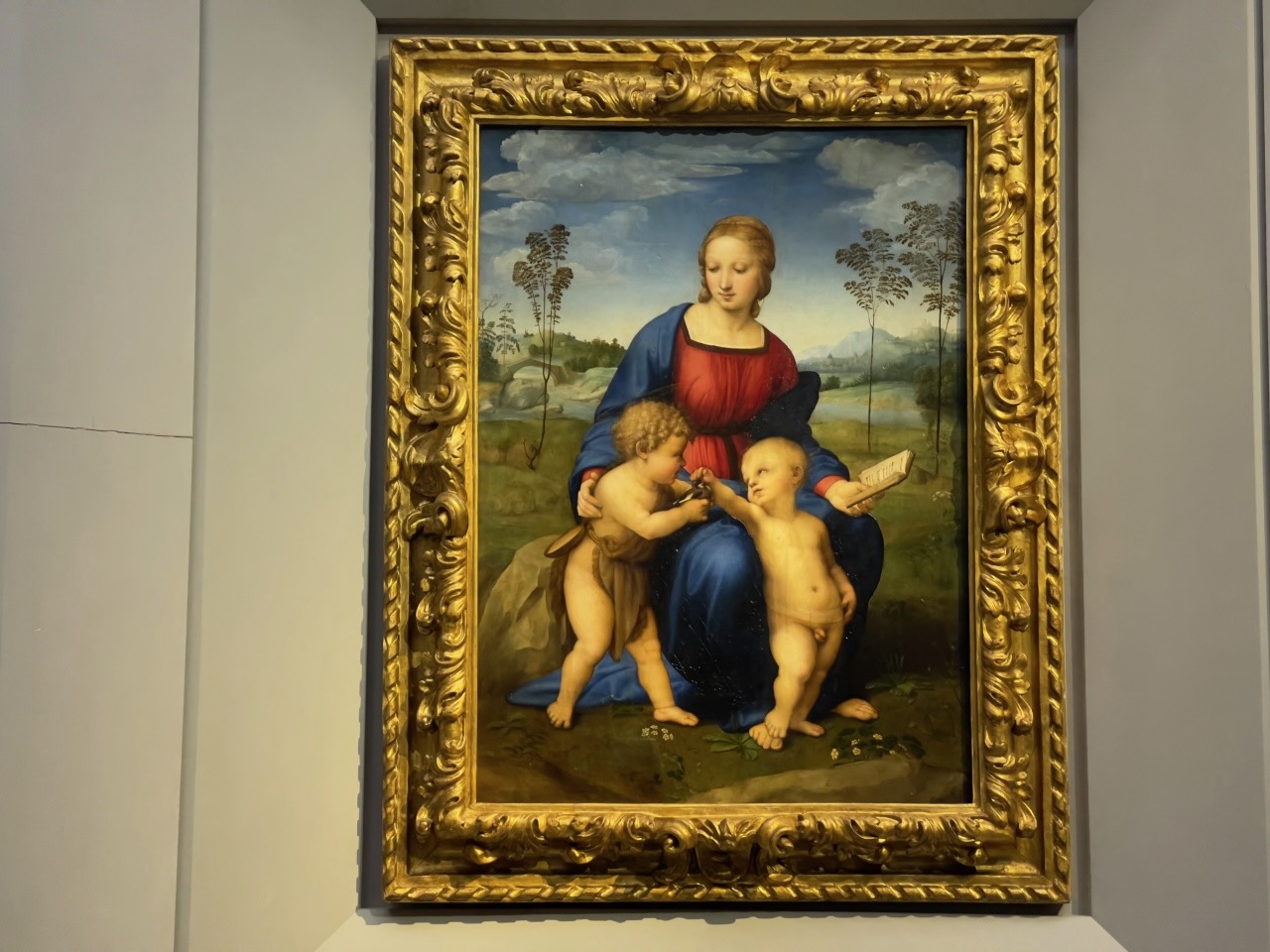 galleria degli uffizi madonna del cardellino