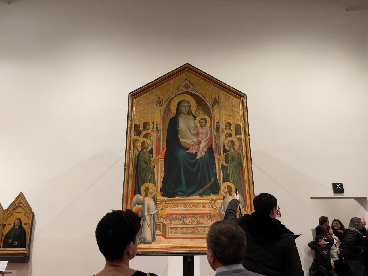 galleria degli uffizi maesta di ognissanti