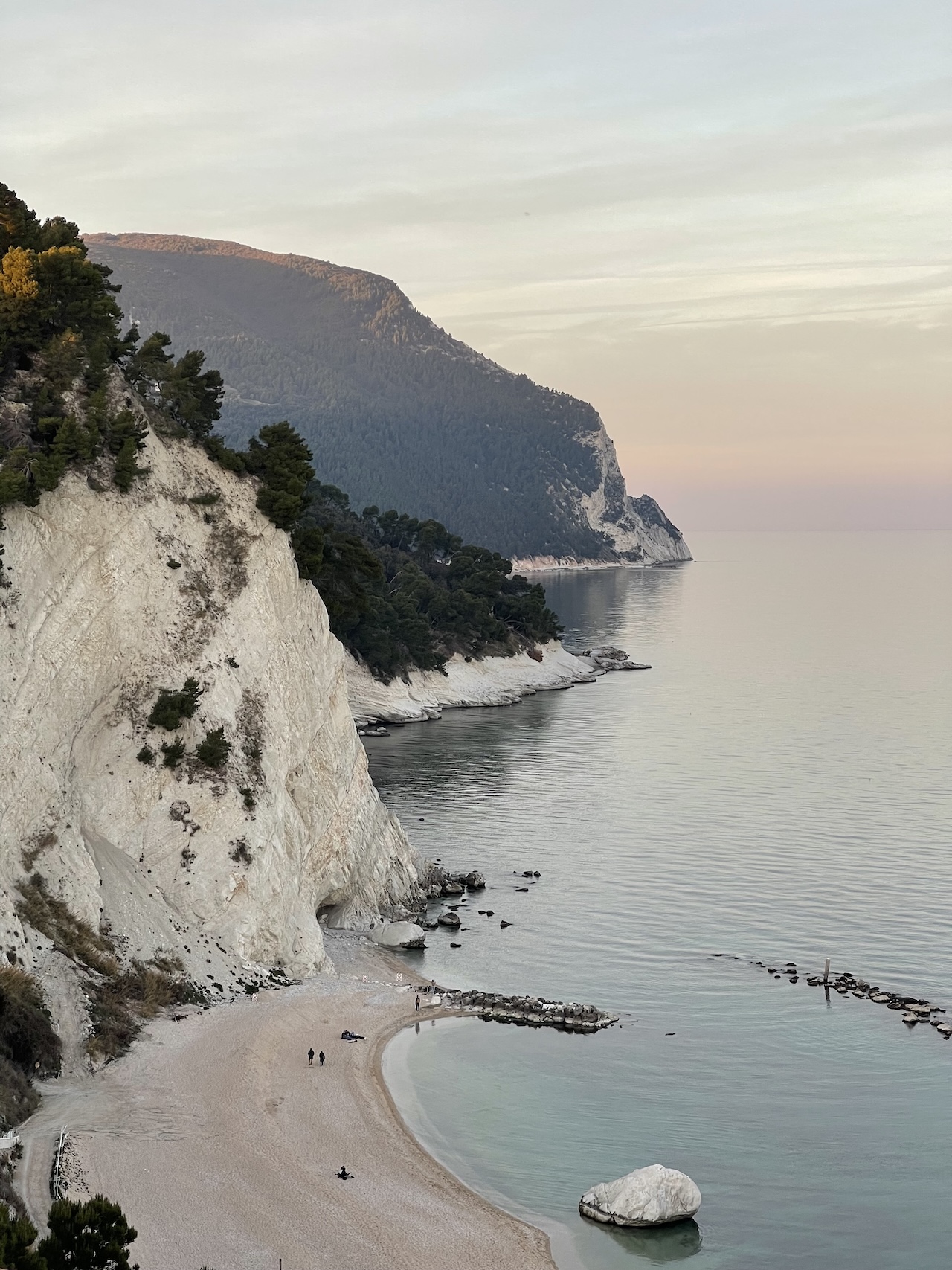 belvedere di piazza nova al tramonto