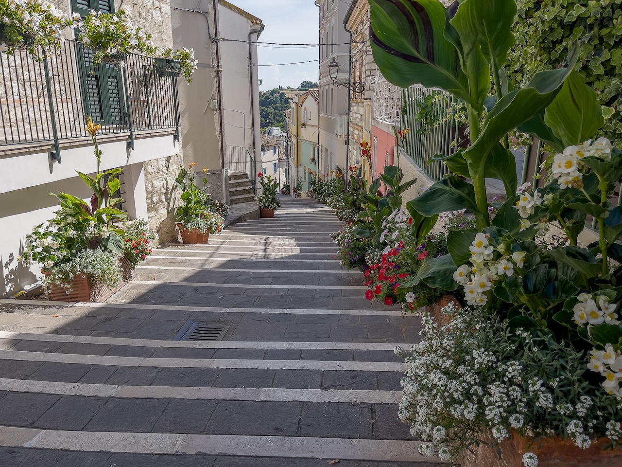 costarella in un pomeriggio di estate a numana