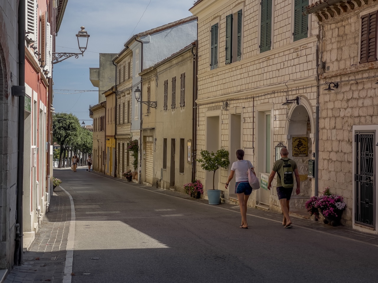inizio di via roma